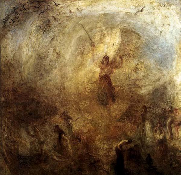 Joseph Mallord William Turner The Angel Standing in the Sun oil painting picture